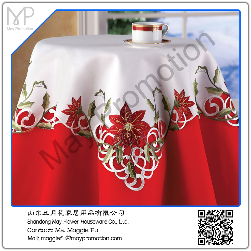 embroideried table cloth